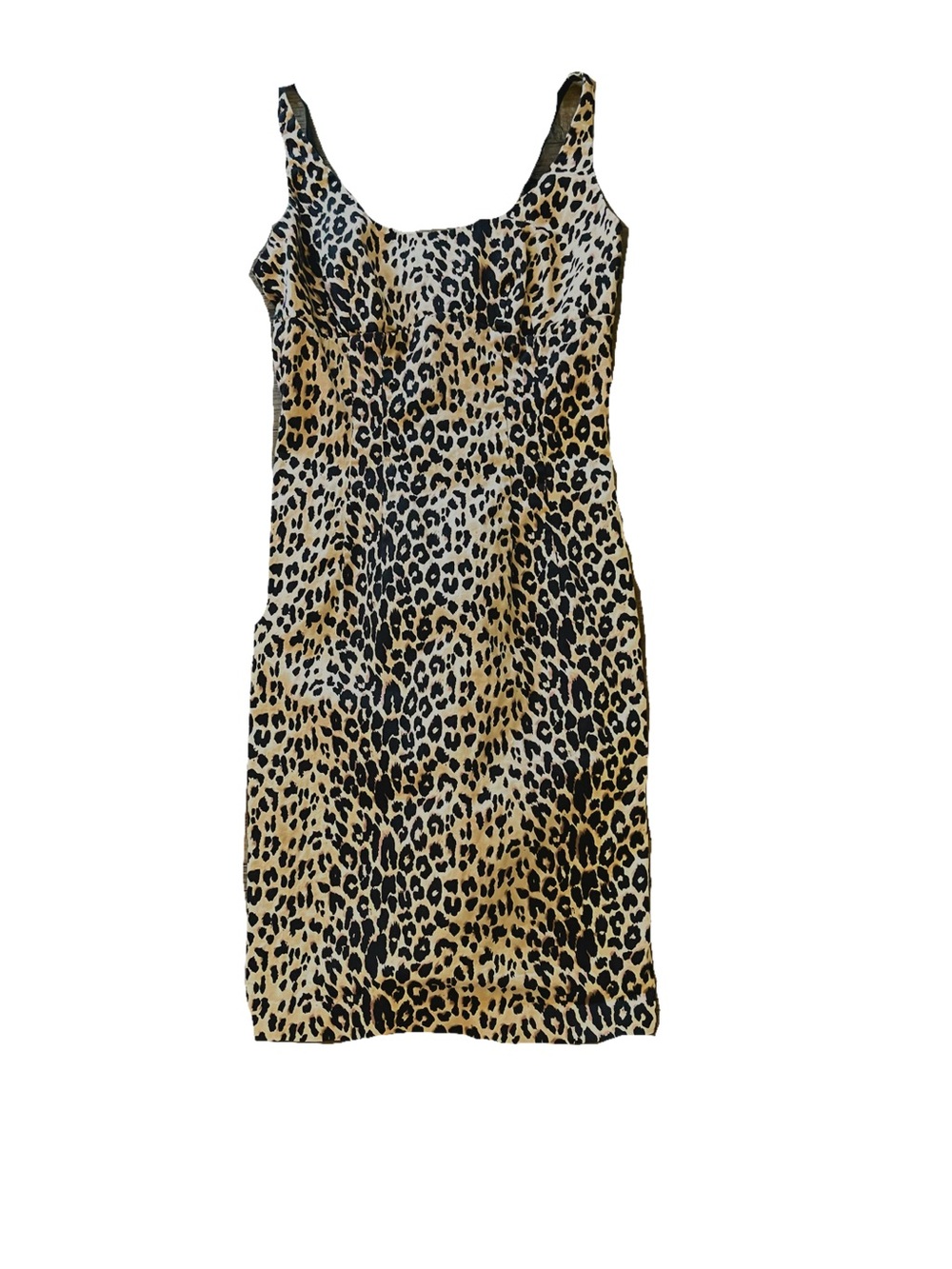 Forever 21 Leopard Print Bodycon Midi Dress